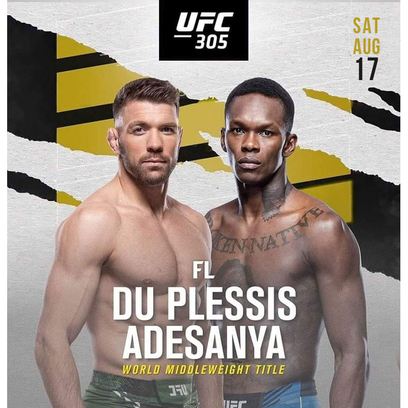 UFC 305: Du Plessis vs. Adesanya dallas