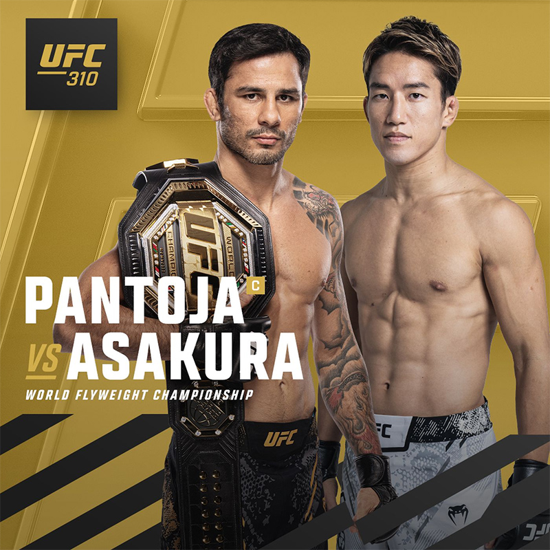 UFC 310: Pantoja vs. Asakura dallas